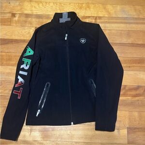 Ariat Women's Black Performance Jacket with Colorful Sleeve